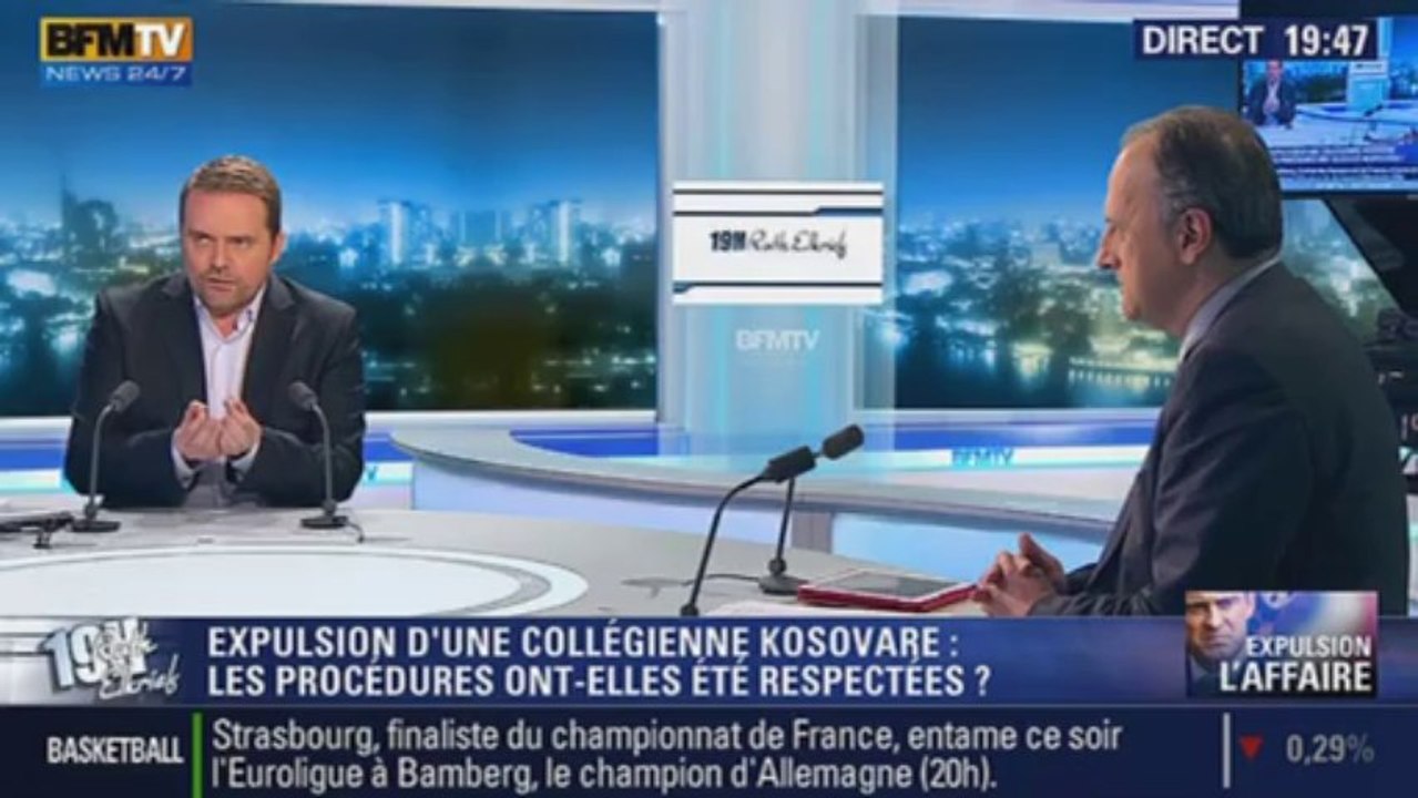 Bastien Millot (Bygmalion) et Bernard Sananès: le face à face de Ruth Elkrief - 16/10/13