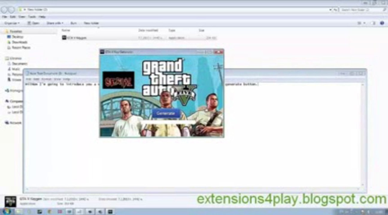 ▶ GTA V Key Generator [Keygen Crack] [Link in Description] + Torrent (PC, PS3, XBOX360)