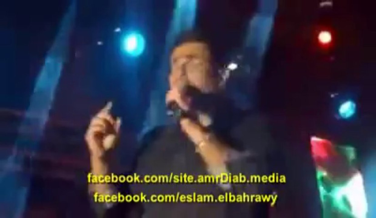 ahlam b eih new song amr diab emirate heights concert 16/10/2013