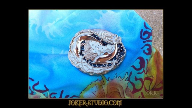 ПОДВЕСКА С РЫБКОЙ СИМВОЛ ВОДНОЙ СТИХИИ И ИСПОЛНЕНИЯ ЖЕЛАНИЙ