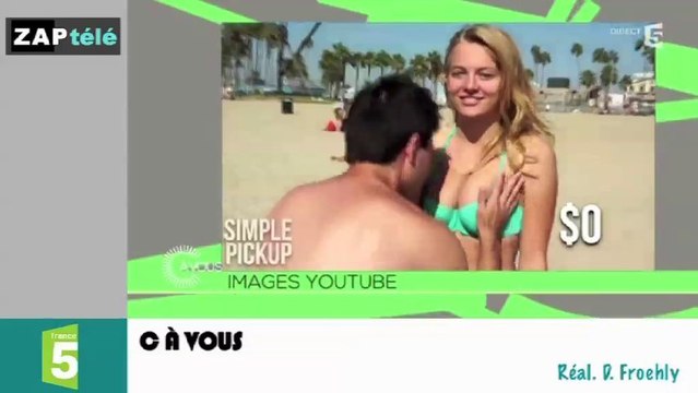 Zap télé: plonger sa tête dans des seins pour la bonne cause...