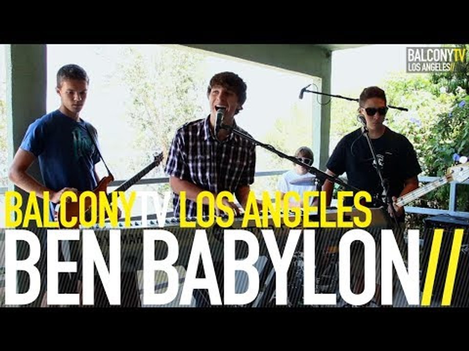 BEN BABYLON - BURNING MAN (BalconyTV)