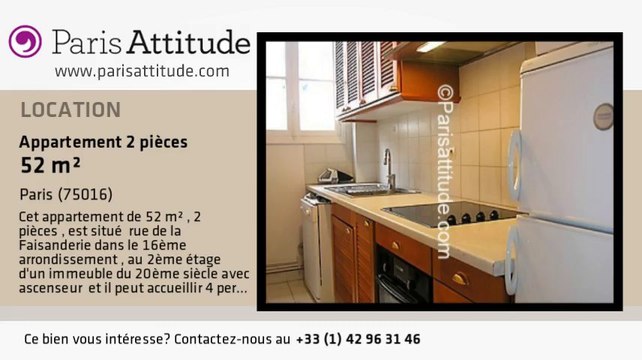 Appartement 1 Chambre à louer - Rue de la Pompe, Paris - Ref. 5754