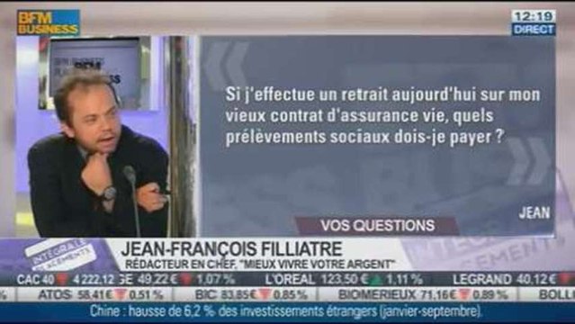 Les Réponses de Jean-François Filliatre aux questions des auditeurs, dans Intégrale Placements - 17/10 2/2