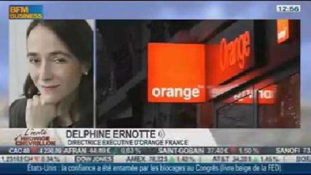 Delphine Ernotte, Orange France, dans l'invité de BFM Business - 17/10 2/2