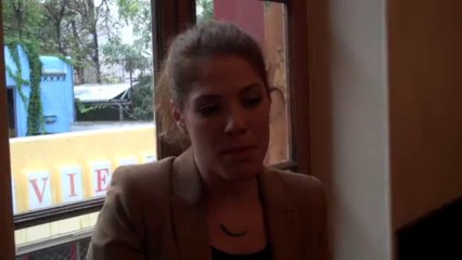 Η Μαρία Τζάνη μιλάει στην Γιώτα Δημητριάδη για την  "Ανάκριση" του Πέτερ Βάις.