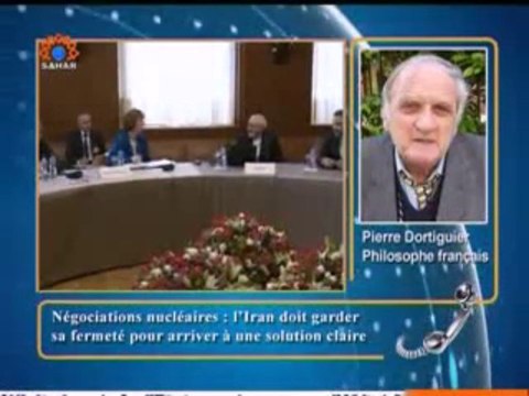 Sahar Report 16.10.2013 Dortiguier, négociations nucléaires avec l'Iran