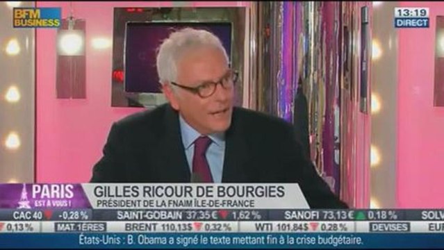 Le Paris de Gilles Ricour de Bourgies, président de la FNAIM Île-de-France, dans Paris est à vous - 17/10