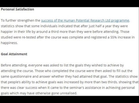 Report l Human Potential Research Ltd