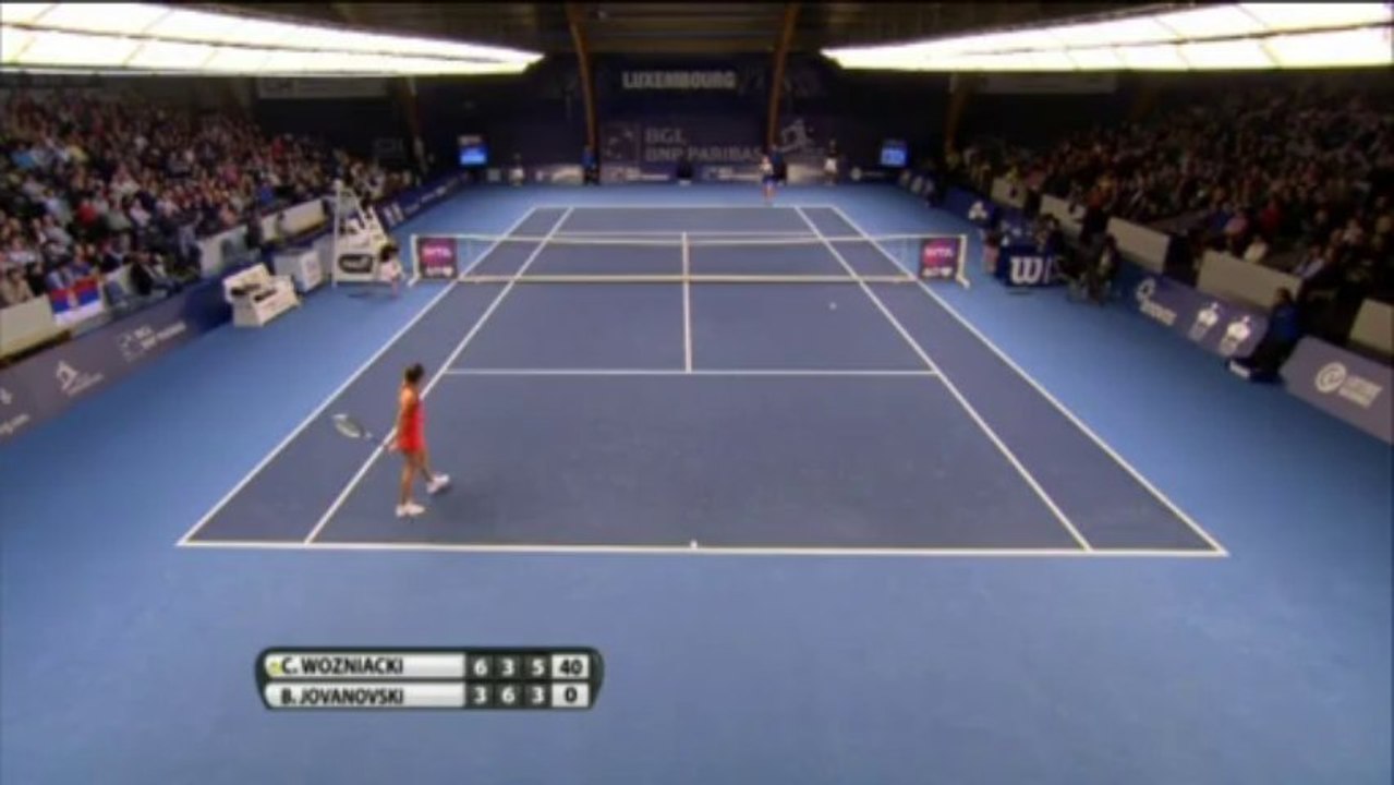 Luxembourg - Wozniacki en course pour un titre en 2013