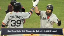 Red Sox Shut Out Tigers, Grab 2-1 Lead