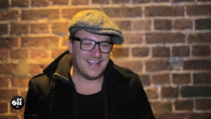 Parov Stelar en interview pendant son concert à Londres