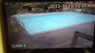 Violent Eathquake filmed in Swimming pool!