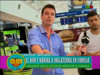 El Kun y Karina, rumba a Inglaterra. Gianinna, enojada