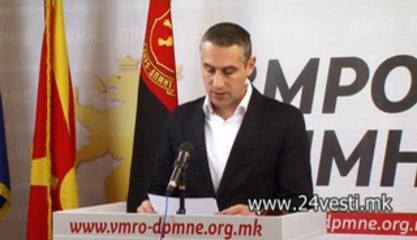 VMRO DPMNE NIKOLA TODOROV NOV BRAN