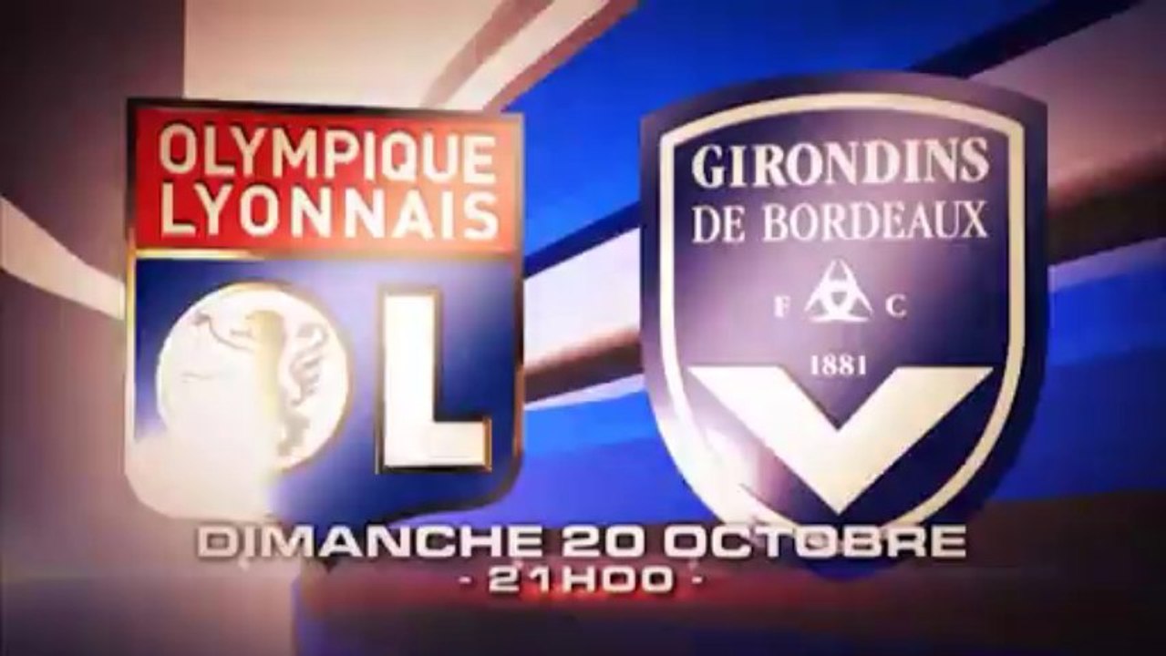 Teaser - Lyon - Bordeaux - Dimanche 20 octobre