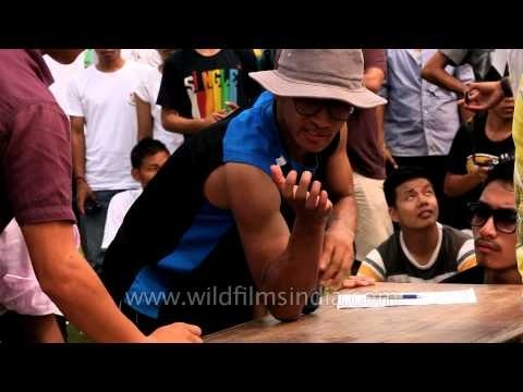 Gripping Hard - Arm wrestling at the 50th Naga Fest'13