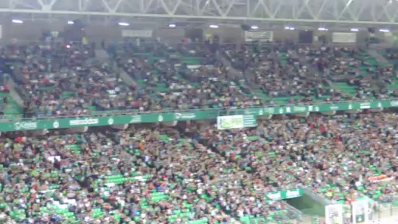 Inauguration Kop Sud - Tiffos des Greens Angels