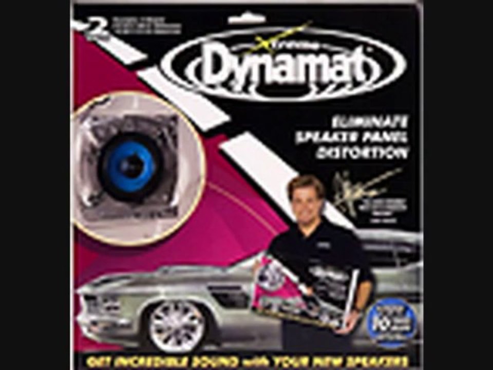 Dynamat 10415 Self Adhesive Deadener Speaker Review