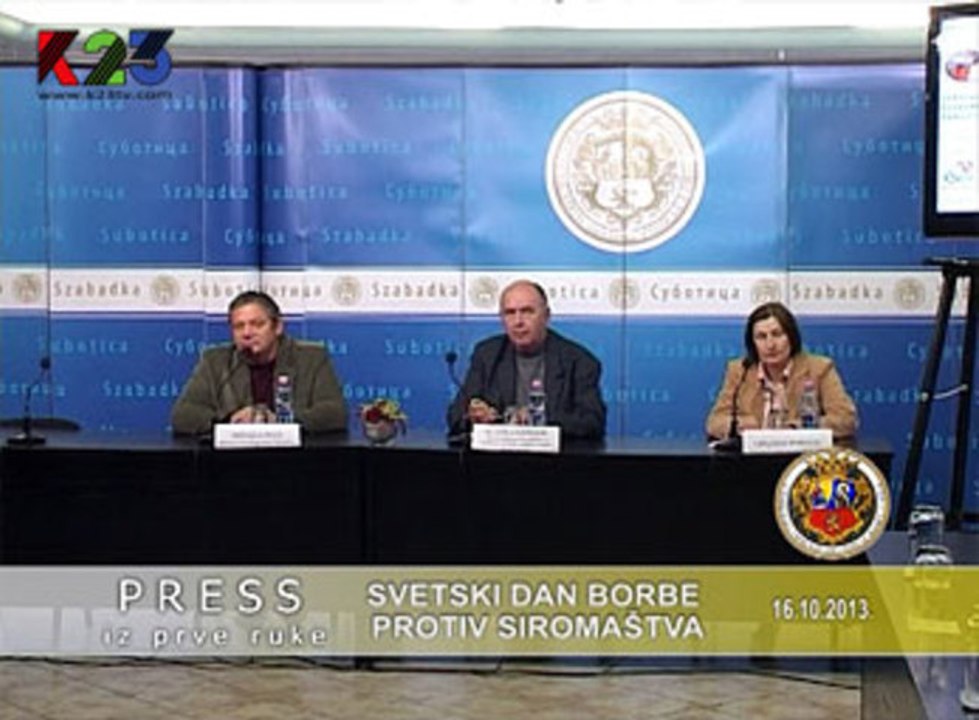 K23TV - Press iz prve ruke - Svetski dan borbe protiv siromaštva - 16. oktobar 2013.