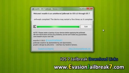 Evasion Untethered ios 7 jailbreak 6.1.4 for iPhone 5, iPad & iPod