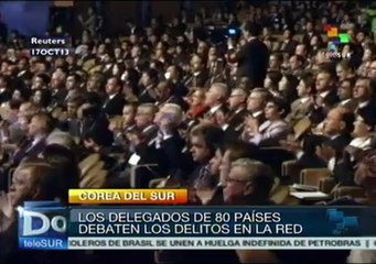 En Seúl delegados de 80 países debaten delitos en la red