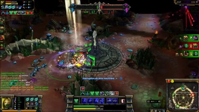 LOL FUN - Epic akali's duel - league-of-legends