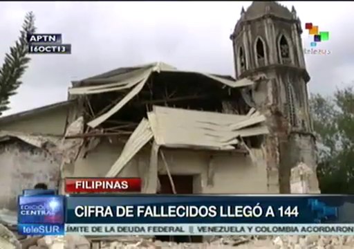 Terremoto en Filipinas destruyó importantes sitios históricos