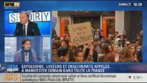 BFM Story: manifestations lycéennes en soutien à Leonarda - 17/10