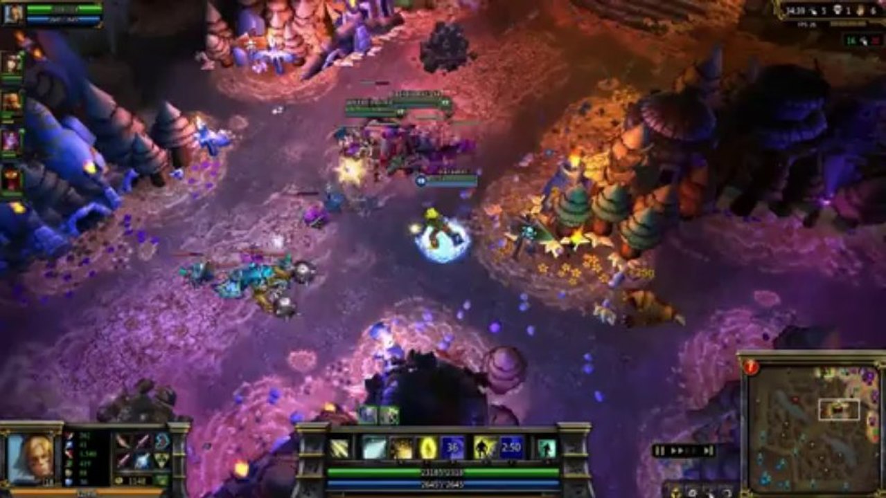 LOL FUN - Ezreal imba baron steal Nashor - league-of-legends
