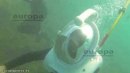 Caminar por los fondos marinos de Canarias