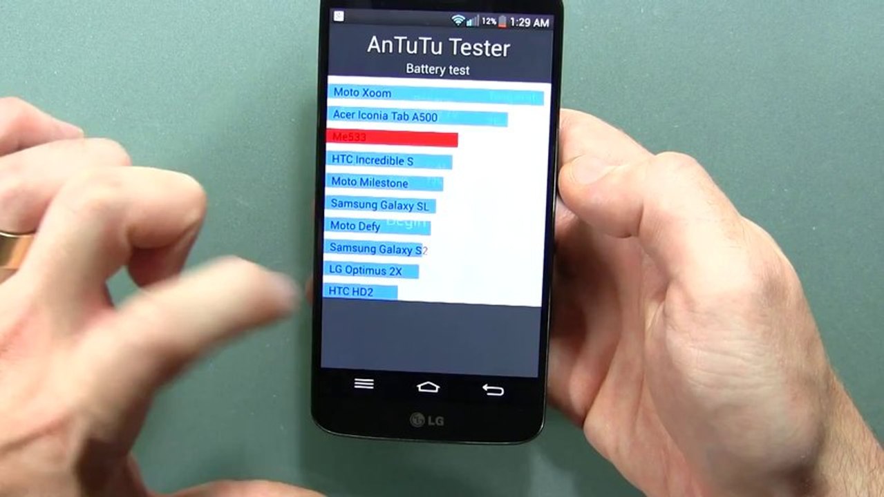 LG G2 Battery Test