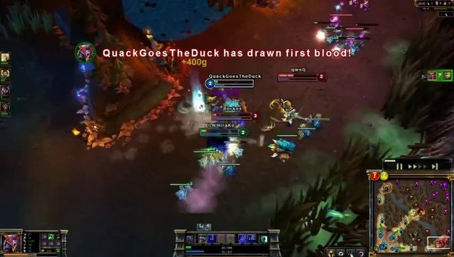 LOL FUN - Fail Gank level 2 - league-of-legends