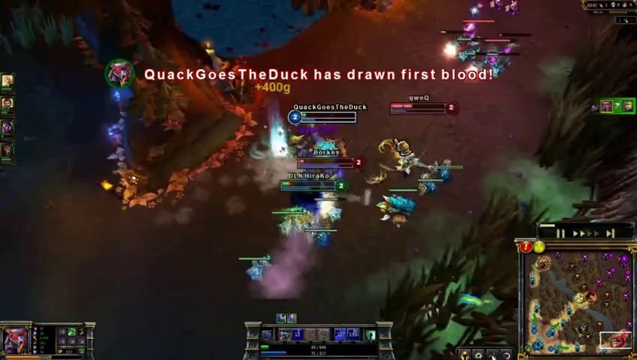 LOL FUN - Fail Gank level 2 - league-of-legends