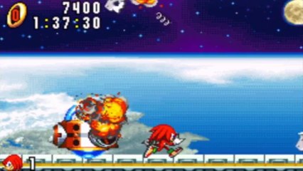 Sonic Advance - Knuckles : X-Zone + Crédits