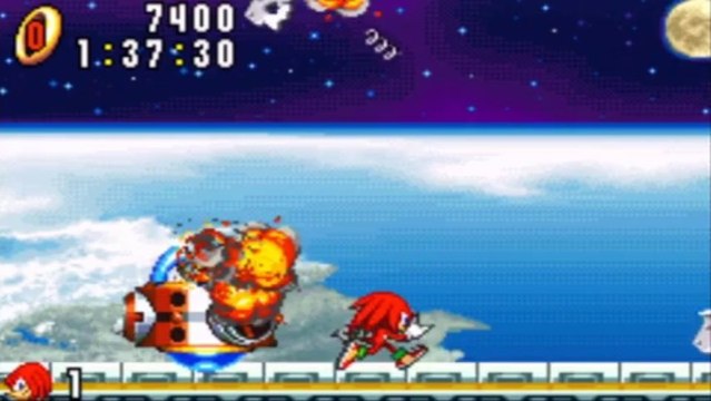 Sonic Advance - Knuckles : X-Zone + Crédits