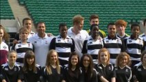 Prince Harry plays rugby: Royal hits the pitch at Twickenham