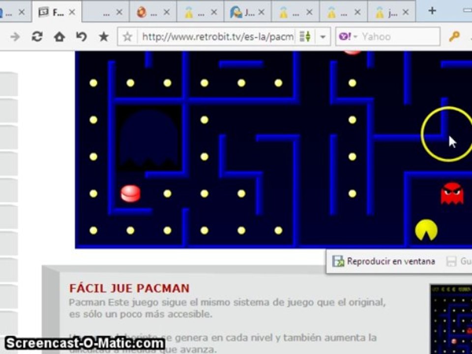 pac-man jue facil parte 1