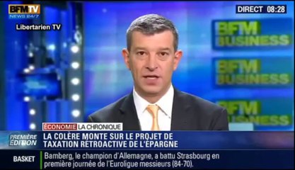 La trahison de la taxation rétroactive de l'épargne [17.10.2013]