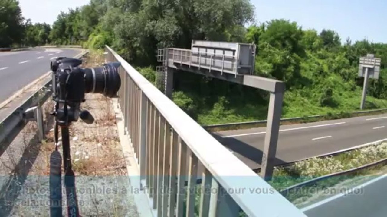Photographie Numérique : Photo de Nuit sur Autoroute