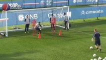 Entrainement des gardiens du PSG