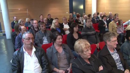 Remise des médailles du travail 04/10/2013