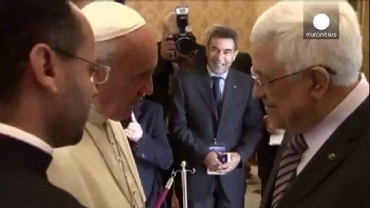 Palestinian president has private Vatican meeting with Pope