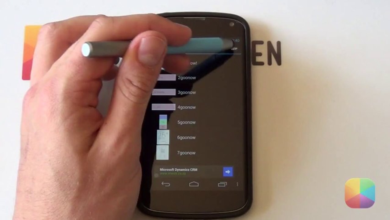 GOONOW! (by THENEXT) - Android Homescreen Tutorial
