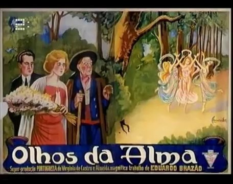 CINEMA MUDO PORTUGUÊS - 1923 - «OS OLHOS DA ALMA»