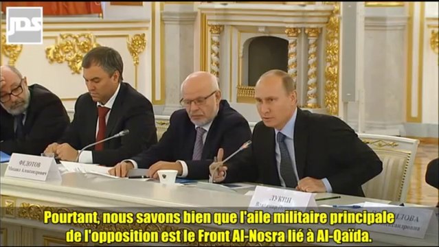 Poutine Monsieur Kerry ment et il sait qu'il ment