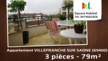 A vendre - Appartement - VILLEFRANCHE SUR SAONE (69400) - 3 pièces - 79m²