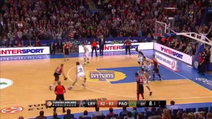 Play of the Night: Renaldas Seibutis, Lietuvos Rytas Vilnius