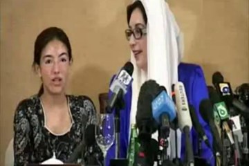 Aseefa Bhutto Zardari (17 october 2007 dubai)