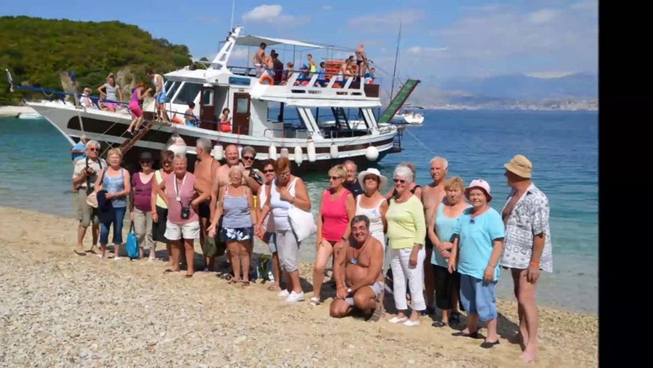 Corfou, Journée Bateau